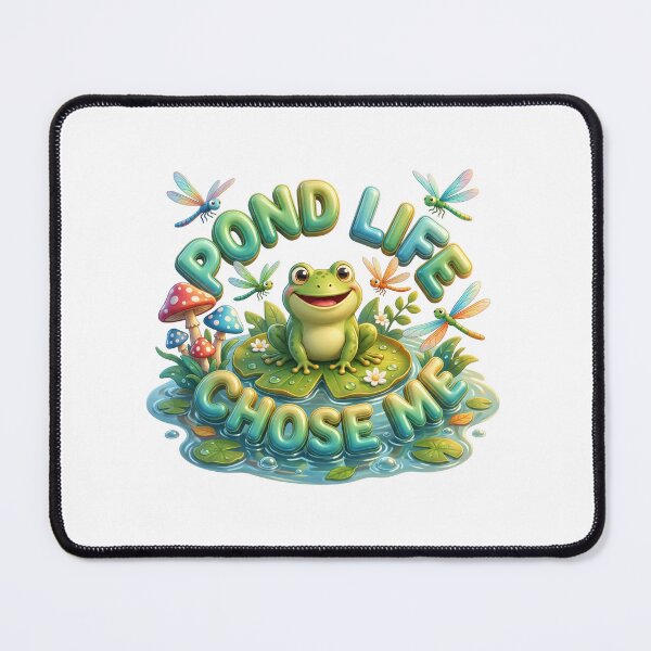 Item preview, Pond Life Chose Me Cottagecore Frog Aesthetic designed and sold by pradeepvisuals.