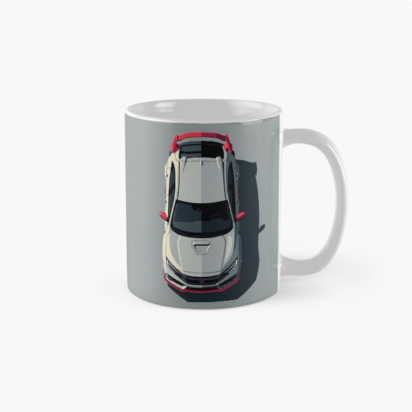 Item preview, Honda Civic Type R FK8 Split Shadow Top View Vector Illustration designed and sold by Motorline44.