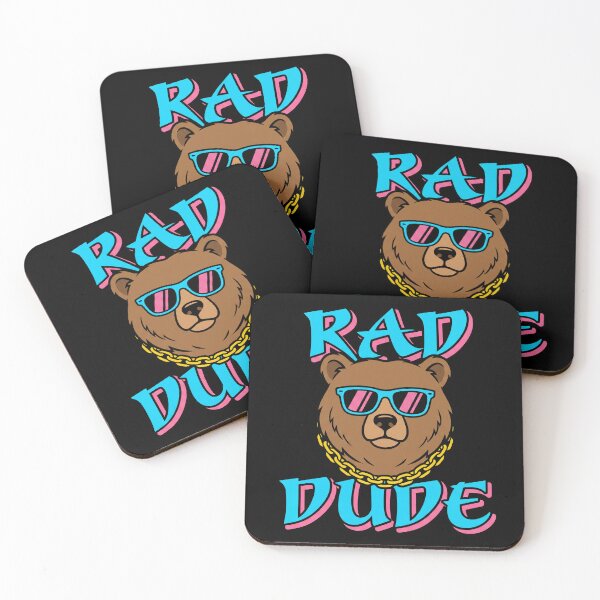 Item preview, Rad Dude Cool Bear  designed and sold by Milasneeze.