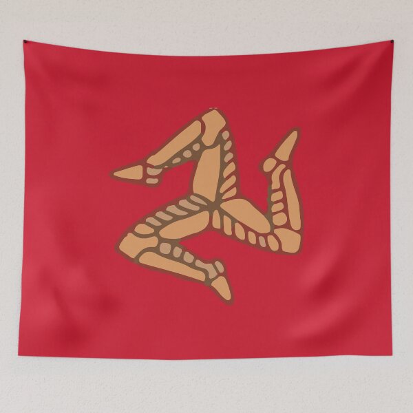 Item preview,  Isle of Man Flag design  designed and sold by manxmotorcycles.