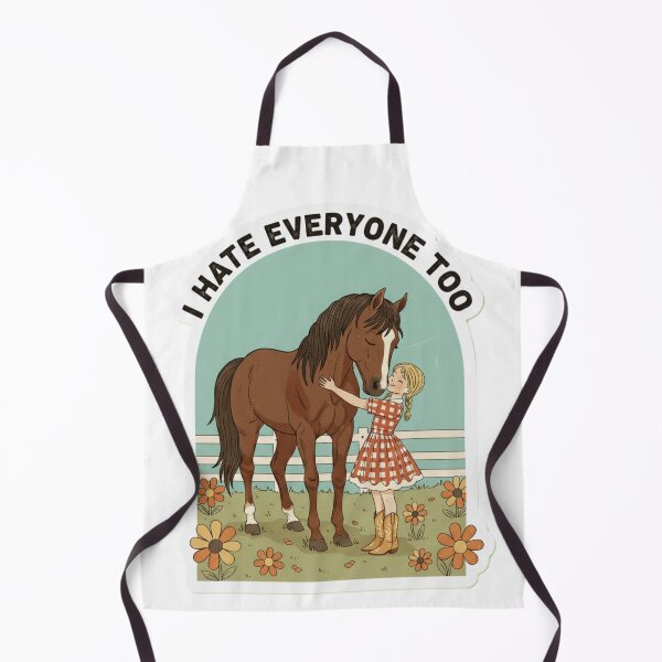 Item preview, I Hate Everyone Too Funny Horse T-Shirt designed and sold by NCalNoveltees.