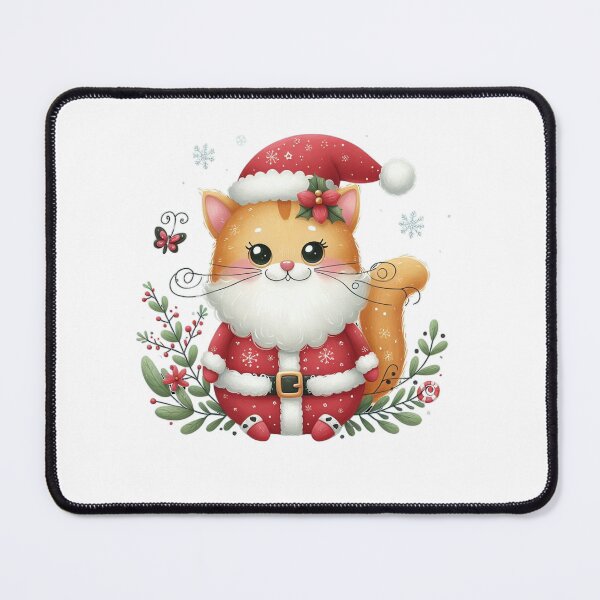 Item preview, Santa Cat Is Coming To Town! designed and sold by NerdiPop.
