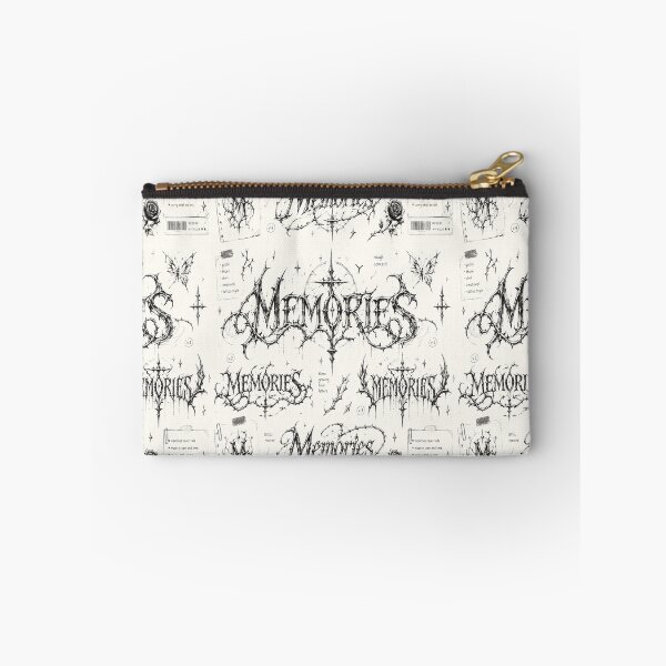 Item preview, Dark Gothic Memories Typography | Thorn Tattoo Inspired Lettering Design designed and sold by J&J's Creation.