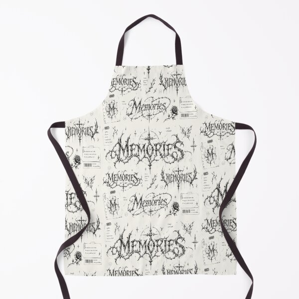 Item preview, Dark Gothic Memories Typography | Thorn Tattoo Inspired Lettering Design designed and sold by J&J's Creation.