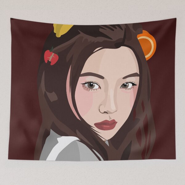 Item preview, Kya KiiiKiii in a stunning digital art vector portrait designed and sold by Aome22.