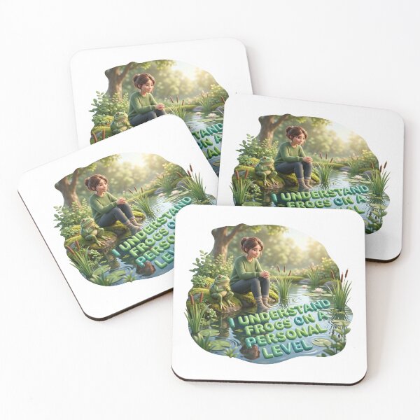 Item preview, I Understand Frogs On A Personal Level Funny Frog designed and sold by pradeepvisuals.