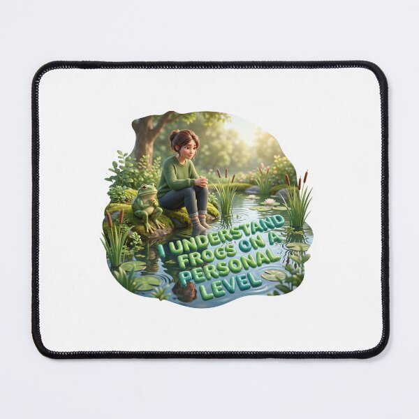 Item preview, I Understand Frogs On A Personal Level Funny Frog designed and sold by pradeepvisuals.