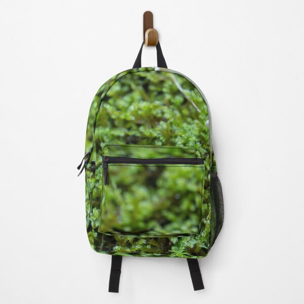 Item preview, A mushroom rests on a piece of green moss. designed and sold by elopezstock.