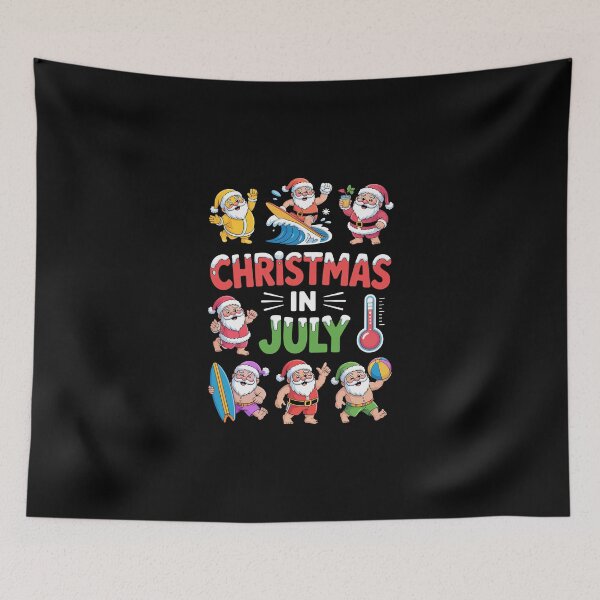 Item preview, Santa Celebrates Christmas in July designed and sold by jkrphoto.