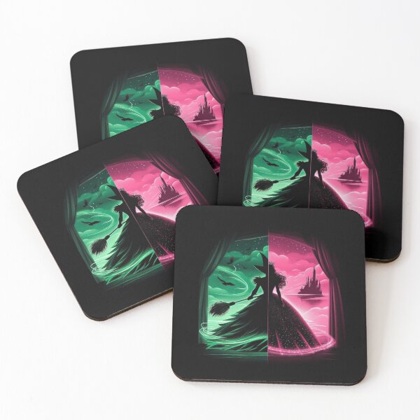 Item preview, Elphaba & Glinda Wicked the Musical Defying Gravity designed and sold by NerdiPop.