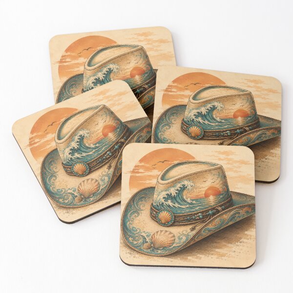 Item preview, Wild & Free — Coastal Cowgirl Sunset Beach Boho Design designed and sold by irfanshikh.