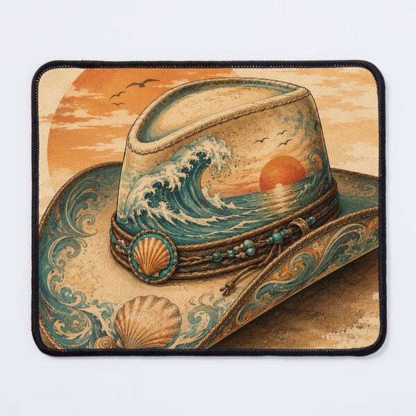 Item preview, Wild & Free — Coastal Cowgirl Sunset Beach Boho Design designed and sold by irfanshikh.