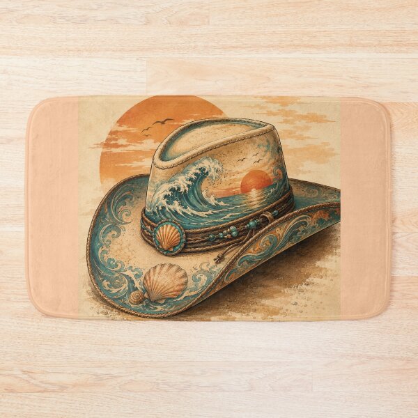 Item preview, Wild & Free — Coastal Cowgirl Sunset Beach Boho Design designed and sold by irfanshikh.