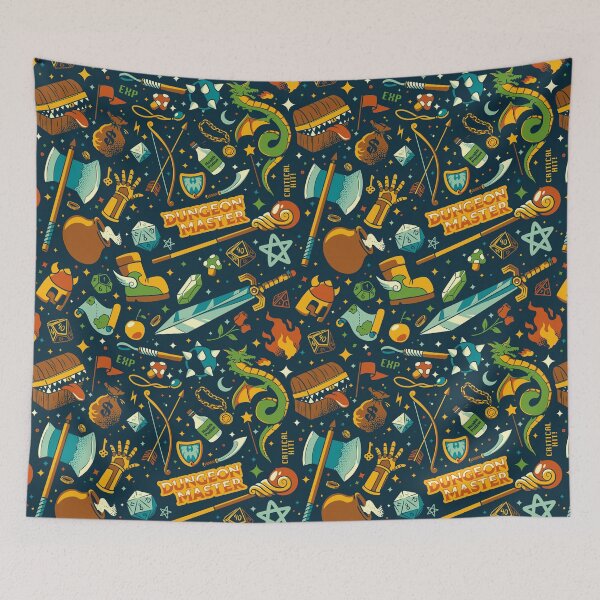 Item preview, Dungeon Master Pattern designed and sold by Tobe Fonseca®.