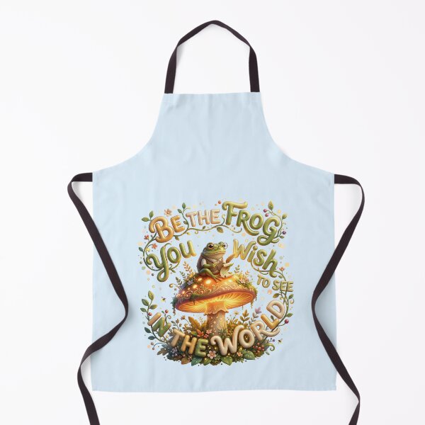 Item preview, Be The Frog You Wish To See In The World Art designed and sold by pradeepvisuals.