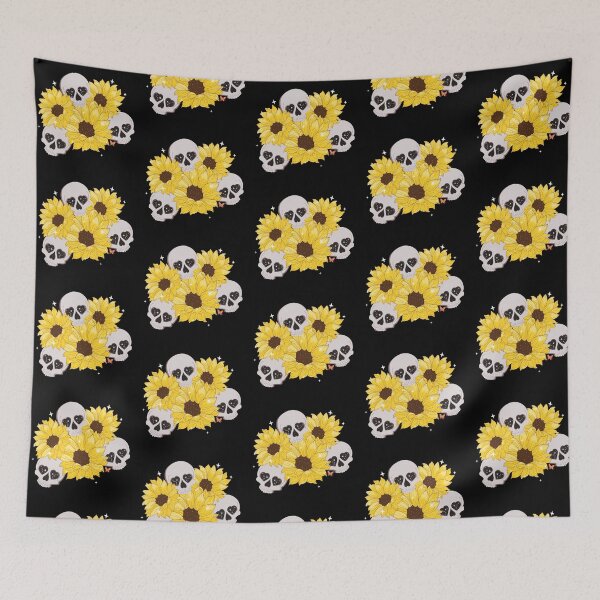 Item preview, Sunflower Skulls designed and sold by AngelicMariposa.
