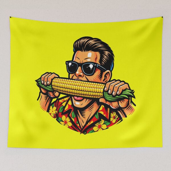 Item preview, I Eat Corn The Long Way designed and sold by Fastokart.