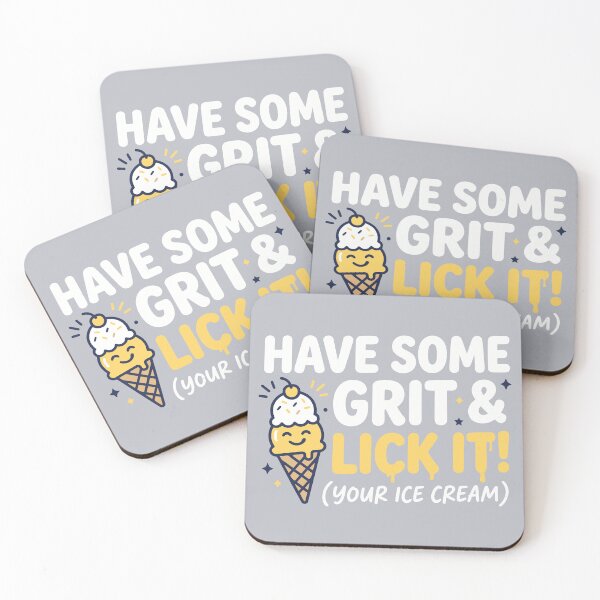 Item preview, Have Some Grit & Lick It! designed and sold by Amir Faysal.