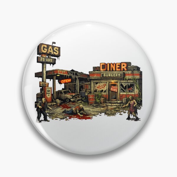 Item preview, Apocalypse Gas & Diner: Last Refuge designed and sold by NextNoob485.
