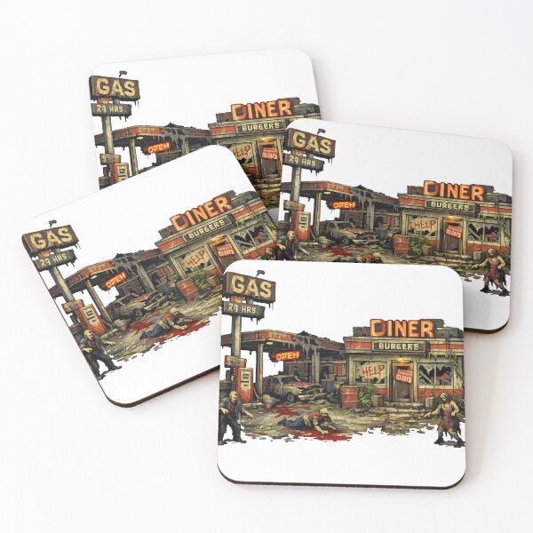 Item preview, Apocalypse Gas & Diner: Last Refuge designed and sold by NextNoob485.