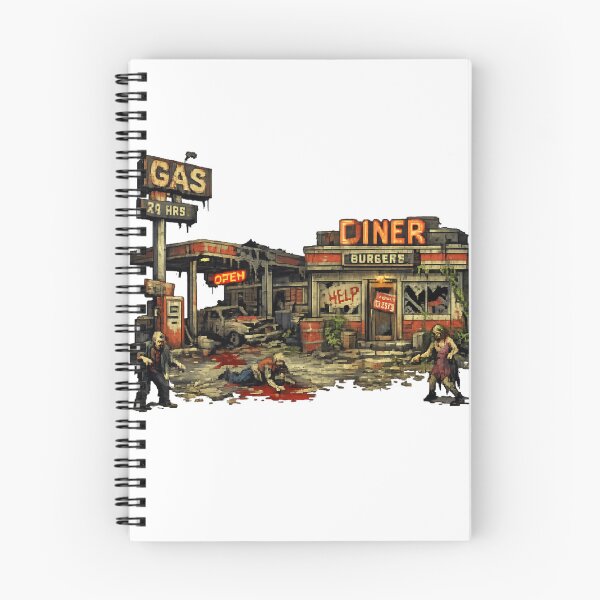 Item preview, Apocalypse Gas & Diner: Last Refuge designed and sold by NextNoob485.