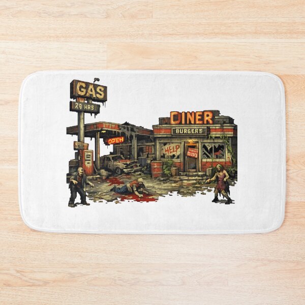 Item preview, Apocalypse Gas & Diner: Last Refuge designed and sold by NextNoob485.