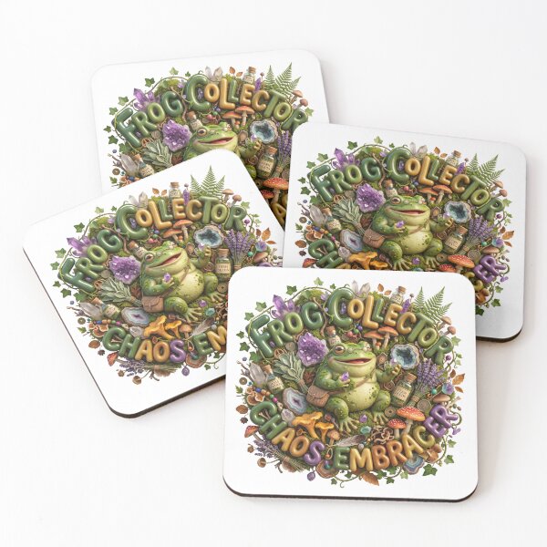 Item preview, Frog Collector Chaos Embracer Goblincore Art designed and sold by pradeepvisuals.