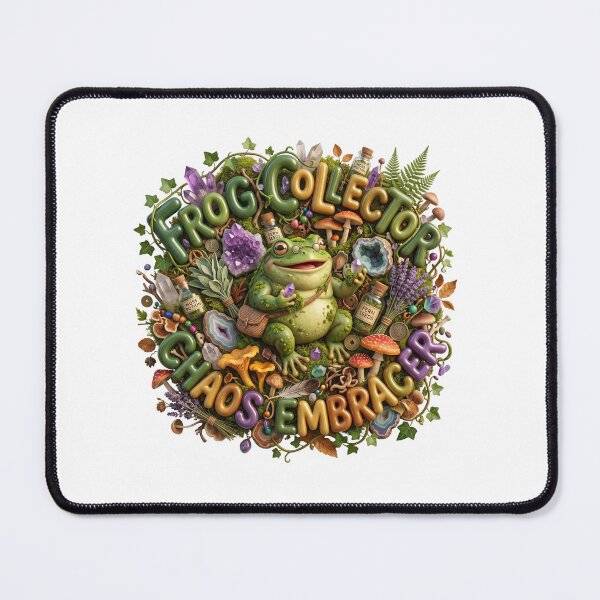 Item preview, Frog Collector Chaos Embracer Goblincore Art designed and sold by pradeepvisuals.