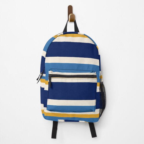 Item preview, Retro Nautical Stripe Pattern | Modern Color Block Decor designed and sold by astersgraphics.