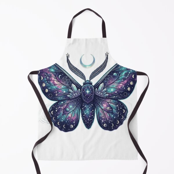 Item preview, Cosmic Galaxy Moth Celestial Wings - Mystical Space Moth Constellation Art designed and sold by Rovano.