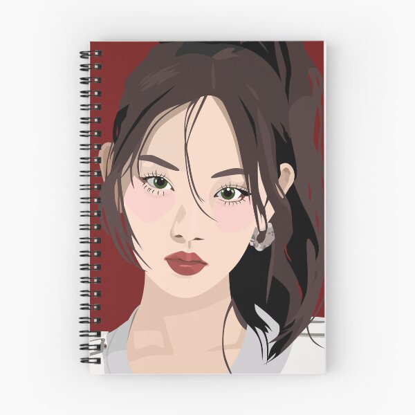 Item preview, Leesol KiiiKiii in a stunning digital art vector portrait designed and sold by Aome22.