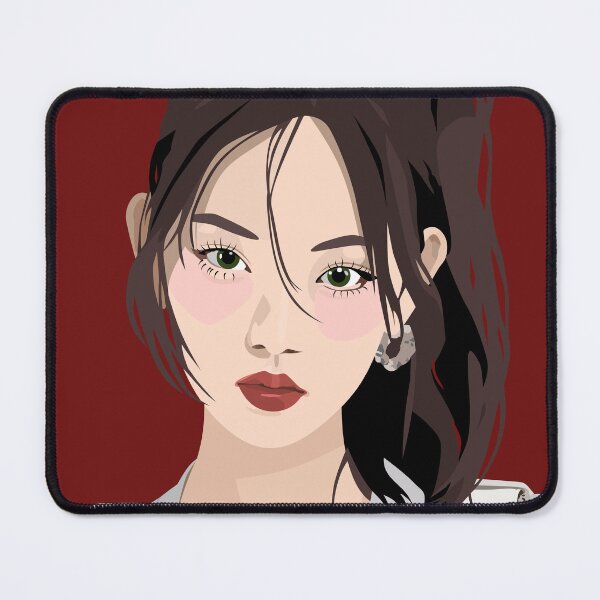 Item preview, Leesol KiiiKiii in a stunning digital art vector portrait designed and sold by Aome22.