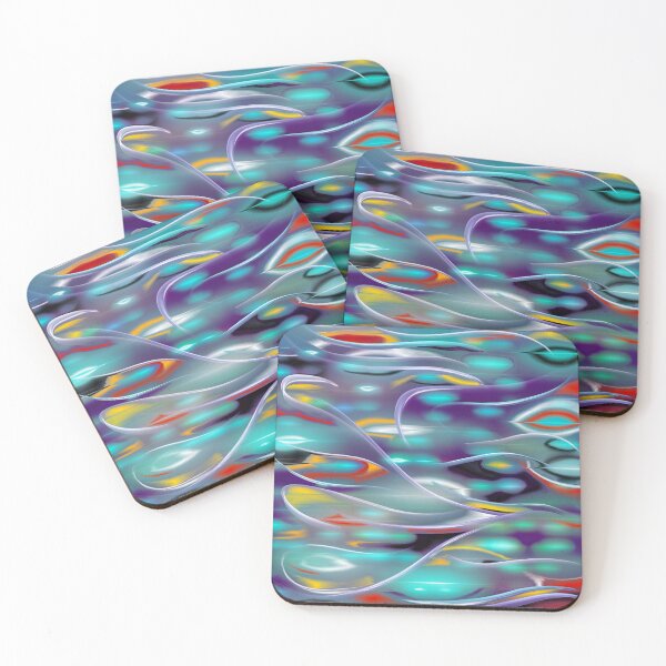 Item preview, Spirits of the lake mystical abstract Art  designed and sold by simplyart767.