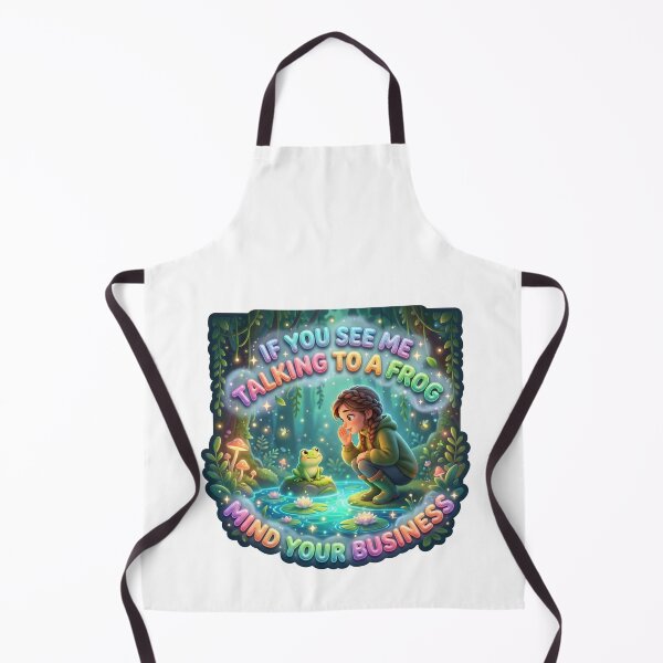 Item preview, If You See Me Talking To Frog Mind Your Business designed and sold by pradeepvisuals.