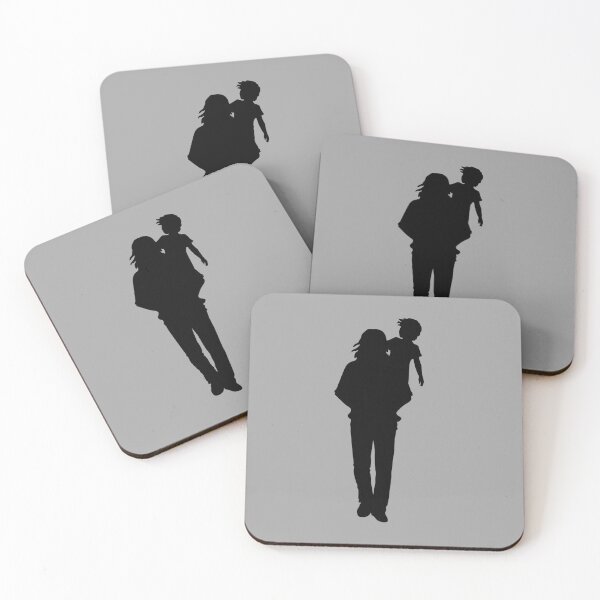 Item preview, Parent Child Silhouette Walking Together Family Love designed and sold by shirt-o-mat.