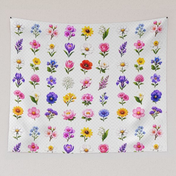 Item preview, Magical Mini Flower Fantasy Collection designed and sold by HiteshArt111.