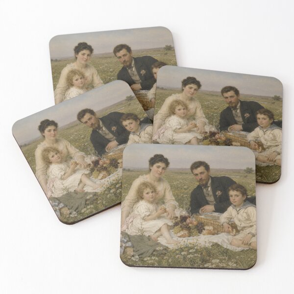 Item preview, A family picnic in the style of W A Bouguereau  designed and sold by Collector-RB.
