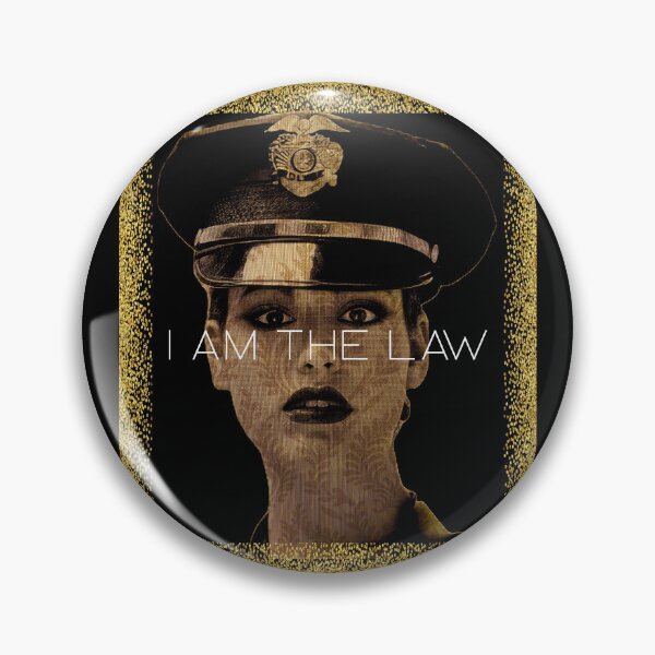 Item preview, Female cop gold print designed and sold by DerekDoll.