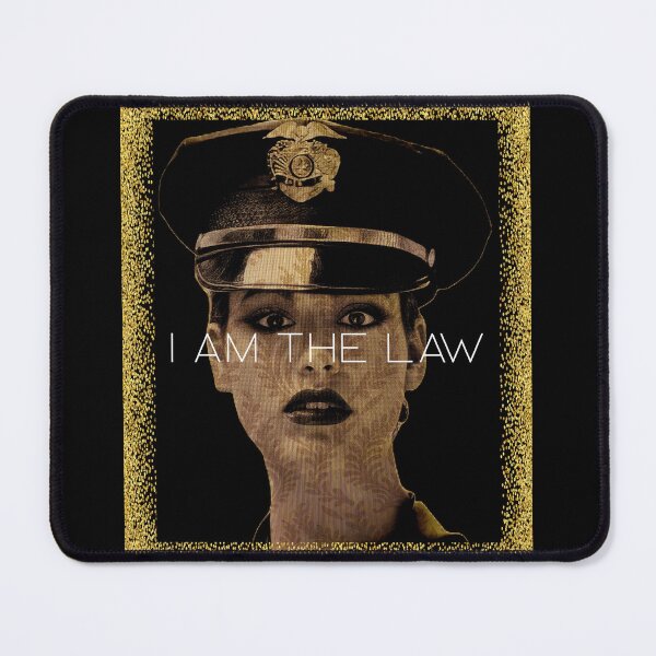 Item preview, Female cop gold print designed and sold by DerekDoll.