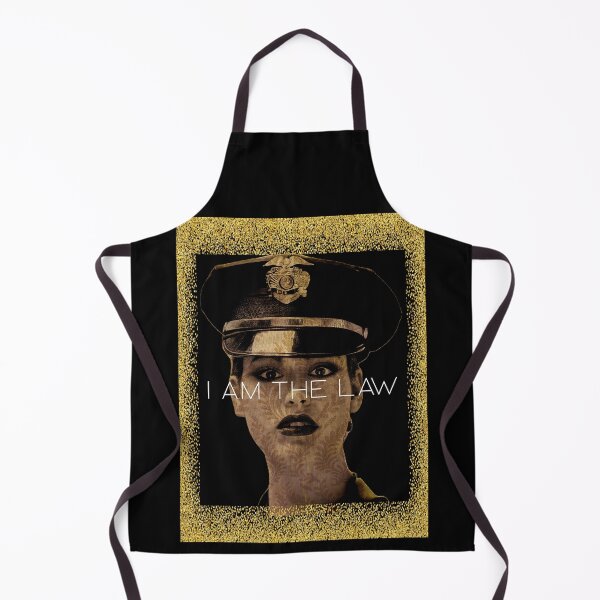 Item preview, Female cop gold print designed and sold by DerekDoll.