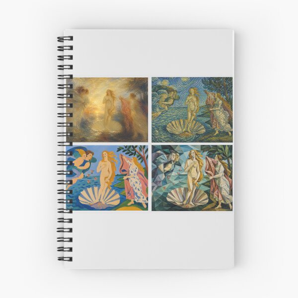 Item preview, Birth of Venus in 4 styles of artist designed and sold by Collector-RB.