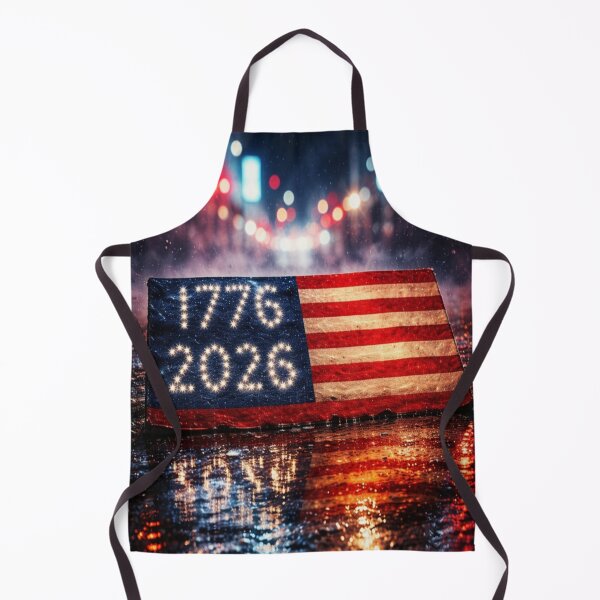 Item preview, American Flag in Vibrant Cityscape designed and sold by CyndiEpps.