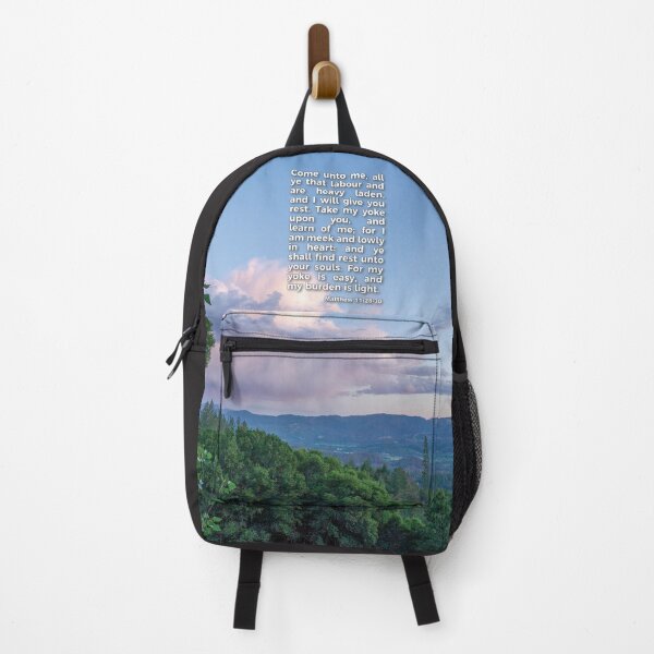 Item preview, Matthew 11 28 30 - Inspirational Bible Verse designed and sold by InsprtnlArtbyDP.