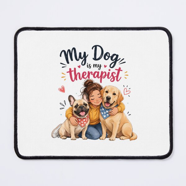 Item preview, My Dog Is My Therapist – Cute Labrador Retriever Lover Design designed and sold by Newthingzy.