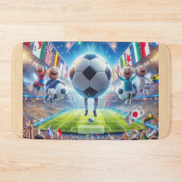 Item preview, Global Soccer Celebration 2026 – United Nations 3D Festival  designed and sold by PaintMeWorld.