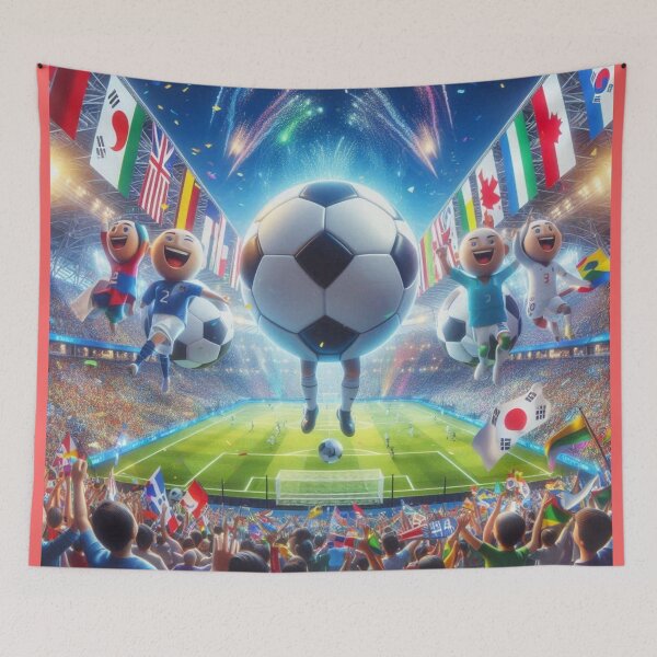 Item preview, Global Soccer Celebration 2026 – United Nations 3D Festival  designed and sold by PaintMeWorld.