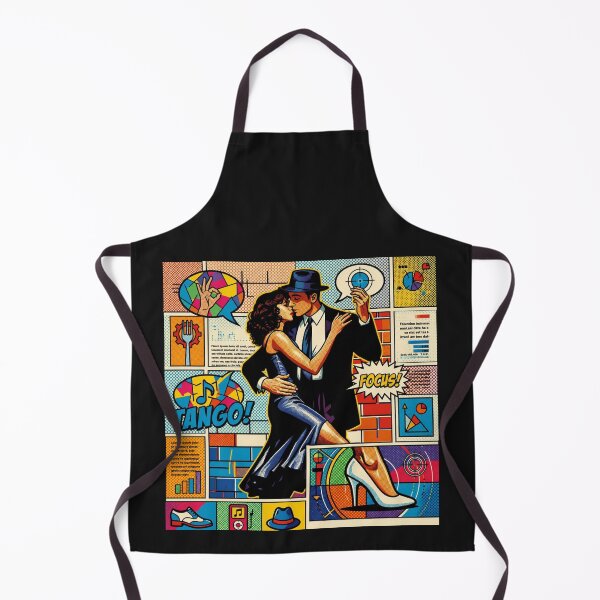 Item preview, Pop Art Graphic Man Woman Portrait Tango Colorful Festival designed and sold by G-M-Designs.