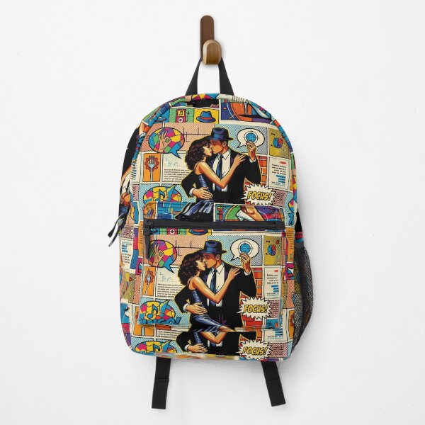 Item preview, Pop Art Graphic Man Woman Portrait Tango Colorful Festival designed and sold by G-M-Designs.