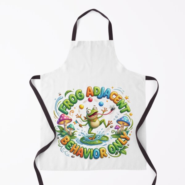 Item preview, Frog Adjacent Behavior Only Funny Cottagecore Frog designed and sold by pradeepvisuals.