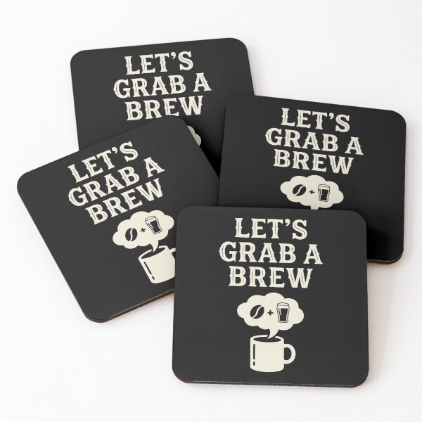 Item preview, Let's Grab A Brew designed and sold by Amir Faysal.